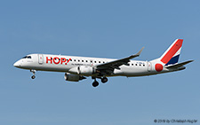 Embraer ERJ-190LR | F-HBLA | HOP!  | Z&UUML;RICH (LSZH/ZRH) 01.08.2019