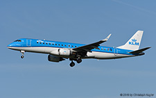 Embraer ERJ-190STD | PH-EZC | KLM Cityhopper | Z&UUML;RICH (LSZH/ZRH) 01.08.2019