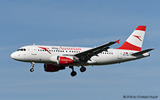 Airbus A319-112 | OE-LDE | Austrian Airlines  |  with additional 'my Austrian' titles | Z&UUML;RICH (LSZH/ZRH) 01.08.2019