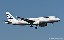Airbus A320-232 | SX-DVT | Aegean Airlines | Z&UUML;RICH (LSZH/ZRH) 24.08.2019