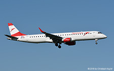 Embraer ERJ-195LR | OE-LWJ | Austrian Airlines | Z&UUML;RICH (LSZH/ZRH) 04.09.2019
