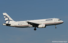 Airbus A320-232 | SX-DGD | Aegean Airlines | Z&UUML;RICH (LSZH/ZRH) 18.09.2019