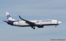 Boeing 737-8HC | TC-SEJ | SunExpress  |  30 Years SunExpress sticker | Z&UUML;RICH (LSZH/ZRH) 15.02.2020