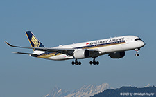 Airbus A350-941 | 9V-SMR | Singapore Airlines | Z&UUML;RICH (LSZH/ZRH) 05.07.2020