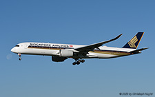 Airbus A350-941 | 9V-SMI | Singapore Airlines | Z&UUML;RICH (LSZH/ZRH) 08.07.2020