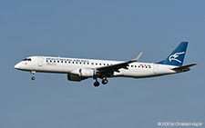 Embraer ERJ-195LR | 4O-AOB | Montenegro Airlines  |  with 25th anniversary sticker | Z&UUML;RICH (LSZH/ZRH) 10.07.2020