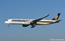 Airbus A350-941 | 9V-SMK | Singapore Airlines | Z&UUML;RICH (LSZH/ZRH) 07.08.2020