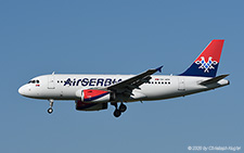 Airbus A319-132 | YU-APK | Air Serbia | Z&UUML;RICH (LSZH/ZRH) 07.08.2020