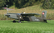 Pilatus PC-6/B2-H2M-1 | V-617 | Swiss Air Force | LSNO 13.09.2021