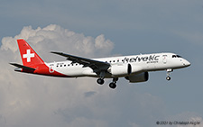 Embraer ERJ-190-E2 | HB-AZH | Helvetic Airways | Z&UUML;RICH (LSZH/ZRH) 01.04.2021