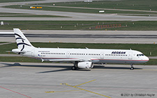 Airbus A321-231 | SX-DVZ | Aegean Airlines | Z&UUML;RICH (LSZH/ZRH) 02.04.2021