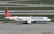 Airbus A321-271nx | TC-LST | Turkish Airlines | Z&UUML;RICH (LSZH/ZRH) 02.04.2021