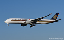 Airbus A350-941 | 9V-SML | Singapore Airlines | Z&UUML;RICH (LSZH/ZRH) 08.04.2021