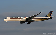 Airbus A350-941 | 9V-SME | Singapore Airlines | Z&UUML;RICH (LSZH/ZRH) 15.04.2021