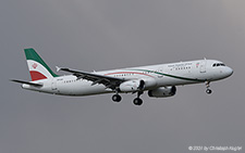Airbus A321-231 | EP-IGD | Islamic Republic of Iran Government | Z&UUML;RICH (LSZH/ZRH) 15.04.2021