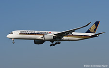 Airbus A350-941 | 9V-SMB | Singapore Airlines | Z&UUML;RICH (LSZH/ZRH) 21.04.2021