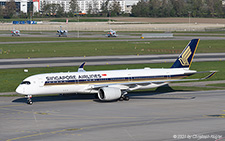 Airbus A350-941 | 9V-SMG | Singapore Airlines | Z&UUML;RICH (LSZH/ZRH) 25.04.2021