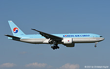 Boeing 777-FB5 | HL8252 | Korean Air Cargo | Z&UUML;RICH (LSZH/ZRH) 25.04.2021