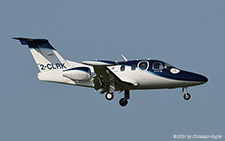 Eclipse 500 | 2-CLRK | untitled (Channel Jets) | Z&UUML;RICH (LSZH/ZRH) 22.07.2021