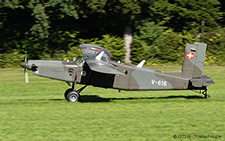 Pilatus PC-6/B2-H2M-1 | V-616 | Swiss Air Force | LSNB 12.09.2022