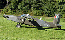 Pilatus PC-6/B2-H2M-1 | V-614 | Swiss Air Force | LSNB 12.09.2022