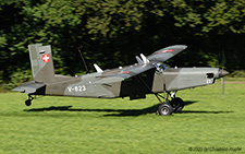 Pilatus PC-6/B2-H2M-1 | V-623 | Swiss Air Force | LSNB 12.09.2022