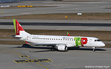 Embraer ERJ-190LR | CS-TPS | TAP Express | Z&UUML;RICH (LSZH/ZRH) 12.02.2022