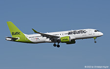 Airbus A220-300 | YL-AAX | Air Baltic | Z&UUML;RICH (LSZH/ZRH) 13.02.2022
