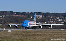 Airbus A380-861 | A6-EOT | Emirates Airline  |  Be Part of the Magic | Z&UUML;RICH (LSZH/ZRH) 13.02.2022