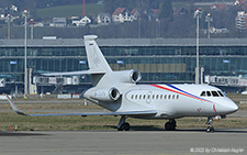 Dassault Falcon 900LX | M-CUZU | untitled (GSR Aviation) | Z&UUML;RICH (LSZH/ZRH) 19.03.2022