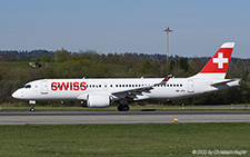 Bombardier CSeries 300 | HB-JCL | Swiss International Air Lines | Z&UUML;RICH (LSZH/ZRH) 18.04.2022
