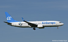 Boeing 737-85P | EC-MJU | Air Europa  |  with Argentina sticker | Z&UUML;RICH (LSZH/ZRH) 14.05.2022