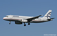 Airbus A320-232 | SX-DVR | Aegean Airlines | Z&UUML;RICH (LSZH/ZRH) 18.05.2022
