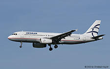 Airbus A320-232 | SX-DVR | Aegean Airlines | Z&UUML;RICH (LSZH/ZRH) 20.05.2022