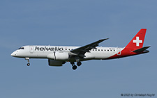 Embraer ERJ-190-E2 | HB-AZG | Helvetic Airways | Z&UUML;RICH (LSZH/ZRH) 20.05.2022