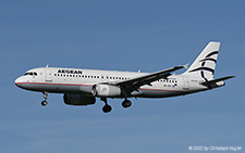 Airbus A320-232 | SX-DVI | Aegean Airlines | Z&UUML;RICH (LSZH/ZRH) 27.05.2022