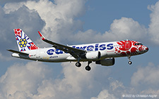 Airbus A320-214 | HB-JLT | Edelweiss Air  |  in help alliance colours | Z&UUML;RICH (LSZH/ZRH) 05.07.2022