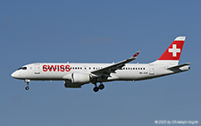 Bombardier CSeries 300 | HB-JCM | Swiss International Air Lines | Z&UUML;RICH (LSZH/ZRH) 08.07.2022