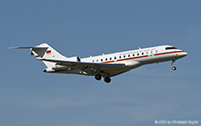 Bombardier BD.700 Global 6000 | 1407 | German Air Force | Z&UUML;RICH (LSZH/ZRH) 23.08.2022