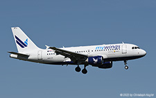 Airbus A319-112 | 9A-BTJ | MyWings (Trade Air) | Z&UUML;RICH (LSZH/ZRH) 23.08.2022