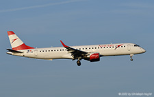 Embraer ERJ-195LR | OE-LWB | Austrian Airlines | Z&UUML;RICH (LSZH/ZRH) 17.10.2022