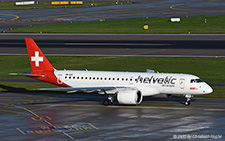 Embraer ERJ-190-E2 | HB-AZE | Helvetic Airways  |  1600th E-Jet sticker | Z&UUML;RICH (LSZH/ZRH) 17.11.2022