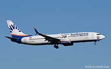 Boeing 737-8HC | TC-SEN | SunExpress | Z&UUML;RICH (LSZH/ZRH) 23.11.2022