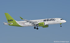 Airbus A220-300 | YL-ABF | Air Baltic  |  Flying for Swiss International Air Lines | Z&UUML;RICH (LSZH/ZRH) 11.12.2022