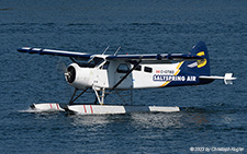 De Havilland Canada DHC-2 Beaver | C-GTBQ | Harbour Air  |  With Saltsprig Air titles | VANCOUVER HARBOUR FLIGHT CENTRE (CYHC/CXH) 02.09.2023