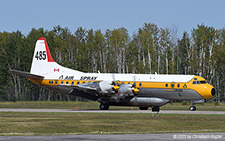 Lockheed L.188A Electra | C-GZVM | Air Spray | HIGH LEVEL (CYOJ/YOJ) 30.07.2023