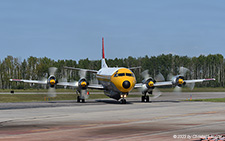 Lockheed L.188A Electra | C-GZVM | Air Spray | HIGH LEVEL (CYOJ/YOJ) 30.07.2023