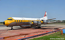 Lockheed L.188A Electra | C-GZVM | Air Spray | HIGH LEVEL (CYOJ/YOJ) 30.07.2023