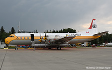 Lockheed L.188AF Electra | C-FZCS | Air Spray | CYRM 21.07.2023