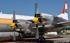 Lockheed L.188AF Electra | C-FZCS | Air Spray  |  Close Up of the engines | CYRM 22.07.2023